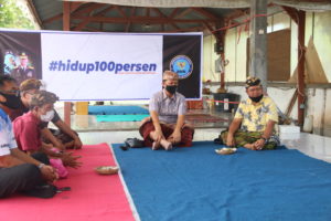 Tokoh Agama di Lingkungan Pura Mayura Siap Perangi Narkoba