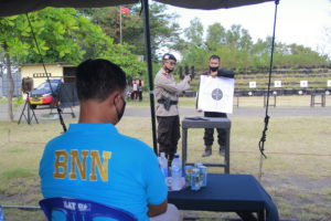 Gelar Latihan Tembak, BNNP NTB Asah Kemampuan Taktis Berantas Narkoba