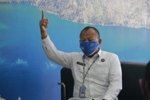 Eratkan Tali Silaturahmi, Kaling Karang Bagu Sambangi Kantor BNNP NTB