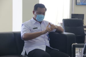 Eratkan Tali Silaturahmi, Kaling Karang Bagu Sambangi Kantor BNNP NTB