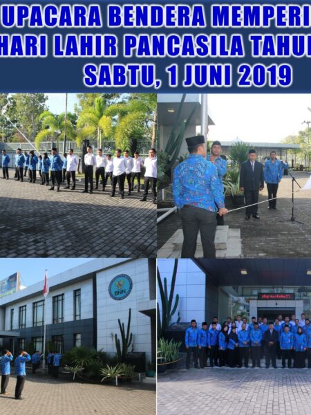 Upacara Bendera 1 Juni 2019 memperingati Hari Lahir Pancasila Tahun 2019