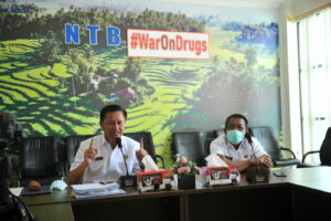 Talk show Bincang Inews TV Mataram “Miskinkan Bandar Narkoba”