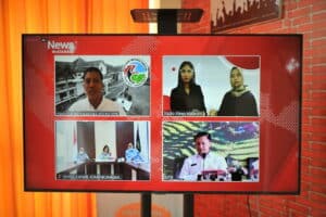 Talk show Bincang Inews TV Mataram “Miskinkan Bandar Narkoba”