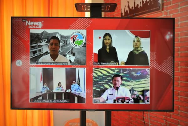 Talk show Bincang Inews TV Mataram “Miskinkan Bandar Narkoba”