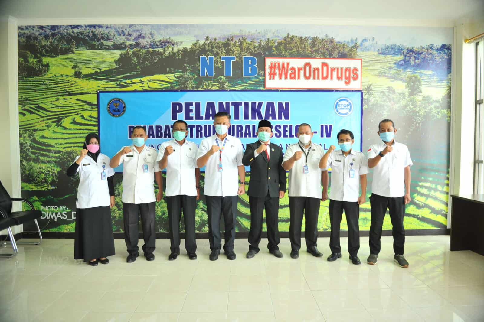 Pelantikan Pejabat Struktural ESSELON IV BNNP NTB Pelantikan Pejabat Struktural ESSELON IV BNNP NTB