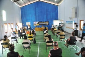 KUNJUNGI KAMPUNG SEHAT BERSINAR, KEPALA BNNP NTB BERIKAN SK RELAWAN DAN AGEN PEMULIHAN