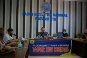 PENYALAHGUNA NARKOBA MENINGKAT DI SITUASI PANDEMI BNNP NTB LAUNCHING LPG+