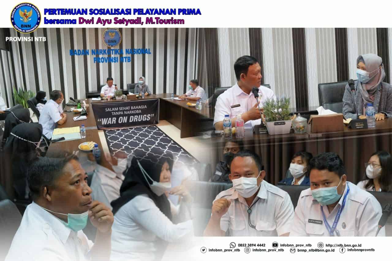 TINGKATKAN KEMAMPUAN PELAYANAN, BNNP NTB ADAKAN SERVICE EXCELLENCE CLASS TINGKATKAN KEMAMPUAN PELAYANAN, BNNP NTB ADAKAN SERVICE EXCELLENCE CLASS