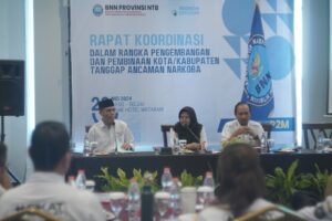 SINERGI PEMANGKU KEPENTINGAN NTB PERKUAT KEBIJAKAN KOTA/KABUPATEN TANGGAP ANCAMAN NARKOBA 2024
