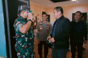 Kepala BNNP NTB Hadiri Penyambutan Kepala Staf Angkatan Darat di NTB